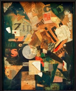 勝利の写真 作： Kurt Schwitters