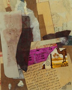 トルコとDブレンド、1936 作： Kurt Schwitters