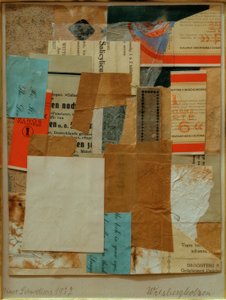 リスバーグホルツェン 作： Kurt Schwitters