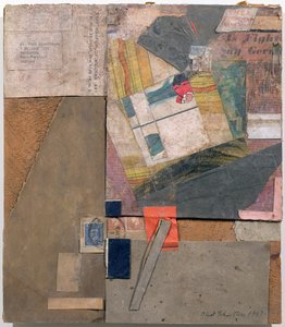 YMCAフラグ、ありがとう、アンブルサイド、1947 作： Kurt Schwitters