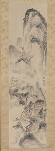 風景、18世紀 作： Kushiro Unsen