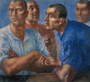 労働者 作： Kuzma Sergeevich Petrov Vodkin
