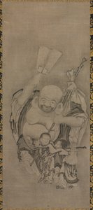 布袋と道士の仙人: 布袋 作： Kyūseki Tomonobu