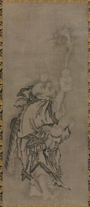 布袋と道士の仙人: 不滅と瓢箪と龍 作： Kyūseki Tomonobu