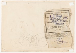 新聞コンペ編集者への提出、1917 作： L. Hogg