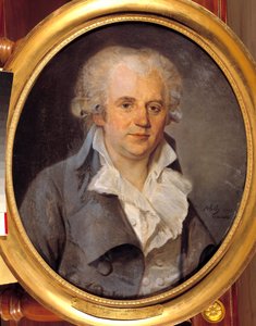 ジョルジュ・ジャック・ダントン（従来の弁護士）の肖像（1759年～1794年） 8月12日 作： L. L. Schilly