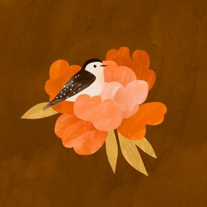 鳥と牡丹、2021年