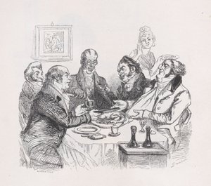 ベランジェ全集』（1836年）より鶏肉の賛美。 作： Lacoste