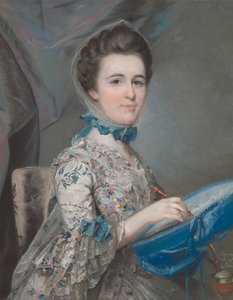 自画像 作： Lady Mary Lowther