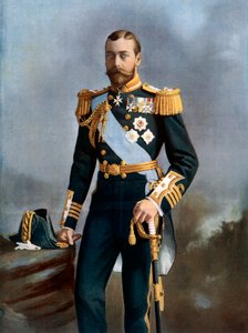 ジョージ 5 世、20 世紀初頭。 作： Lafayette