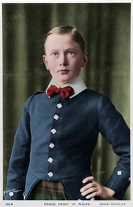 ウェールズのヘンリー王子、c1905-c1909 作： Lafayette