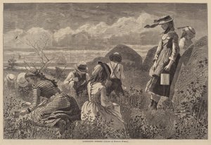 ベリーを集める 作： Lagarde after Winslow Homer