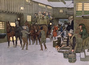 コーチの到着（カラーリソ） 作： Laloin Laloin