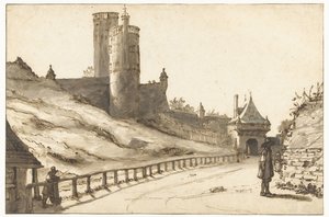 ナイメーヘンのベルヴェデーレとホーダーポールト 作： Lambert Doomer