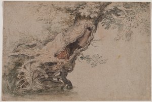 Roelant Saveryの後、中空の木 作： Lambert Doomer