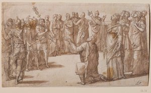 アウグストゥスとティブルトゥスのシビュラ、1547年頃。