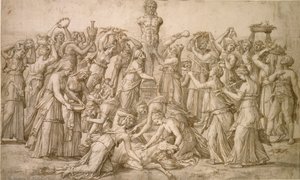 プリアプスへの生け贄（1540年 作： Lambert Lombard