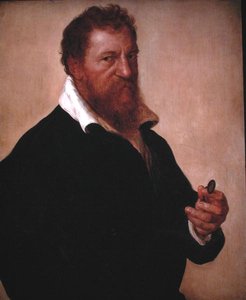自画像（油彩・パネル） 作： Lambert Lombard