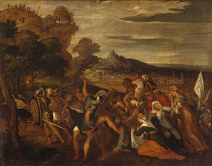 カルバリーへの道ランバート・スストリス作（1515年頃-1560年以降）