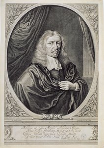 ヨハネス・ヘヴェリウス（1611-87）1668 作： Lambert de Visscher