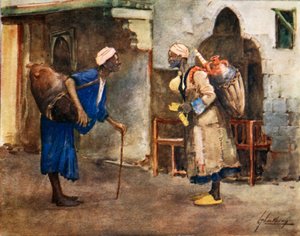 水の会、「エジプトの光の側」、1908年 作： Lance Thackeray