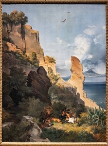 ケンタウロスの狩りのある風景 作： Lancelot Théodore Turpin de Crissé de Crissé