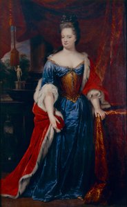 アンハルト＝デッサウ公妃ヘンリエッタ・アマリア、ナッサウ＝ディーツ公妃（1666～1726）の肖像画