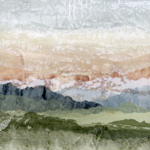 重なり合う山々の静けさ 作： Lara Eckerman