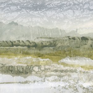霧のかかった緑の風景 作： Lara Eckerman