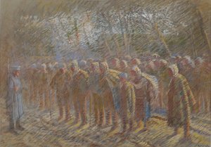 戦争の囚人、1914年。