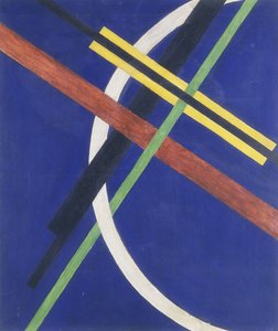建築I、1922 作： Laszlo Moholy Nagy
