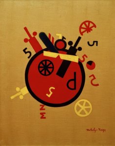 ビッグホイール 作： Laszlo Moholy Nagy