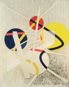 核スペース、1946 作： Laszlo Moholy Nagy