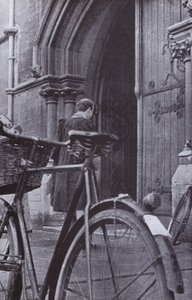 オックスフォード大学の風景（モノクロ写真 作： Laszlo Moholy Nagy