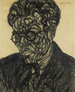 自画像。 作： Laszlo Moholy Nagy
