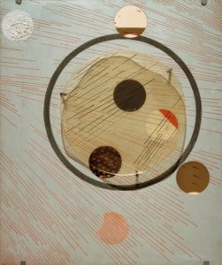 スペースモジュレーター実験、アルミニウム5 作： Laszlo Moholy Nagy