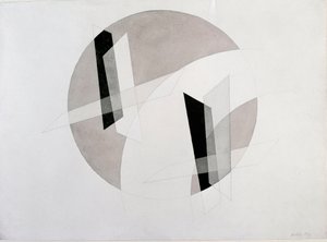 Laszlo Moholy-Nagyによる無題のミクストメディア