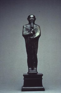 プタフ神の像（ブロンズ） 作： Late Period Egyptian