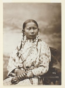 斑点のある子鹿、シャイアンの花嫁 作： Laton Alton Huffman