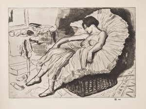 ダンサーの睡眠、パブ。 1925年。