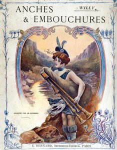 ブックカバー「アンシュとアンブシュール」ウィリー著 作： Laurence Louise Le Riverend