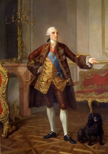フィリップ1世の肖像1720-1765年、パルマ公、1765年 作： Laurent Pecheux