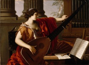 音楽の寓意、1649 作： Laurent de la Hyre