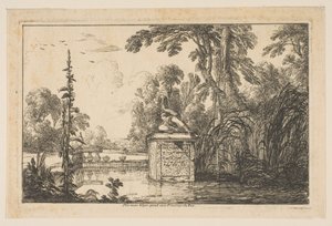 池、1640年。 作： Laurent de la Hyre