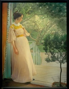 ポーチで 作： Laurits Andersen Ring