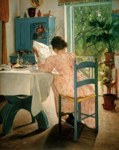 朝食で 作： Laurits Andersen Ring