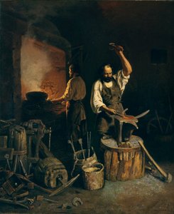 フォージ、1845 作： Lavr Kuzmich Plakhov