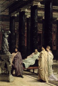 芸術を愛する人 作： Lawrence Alma Tadema