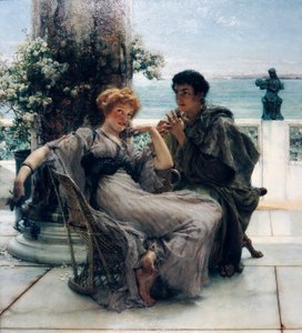 求婚（プロポーズ） 作： Lawrence Alma Tadema