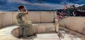 期待 作： Lawrence Alma Tadema